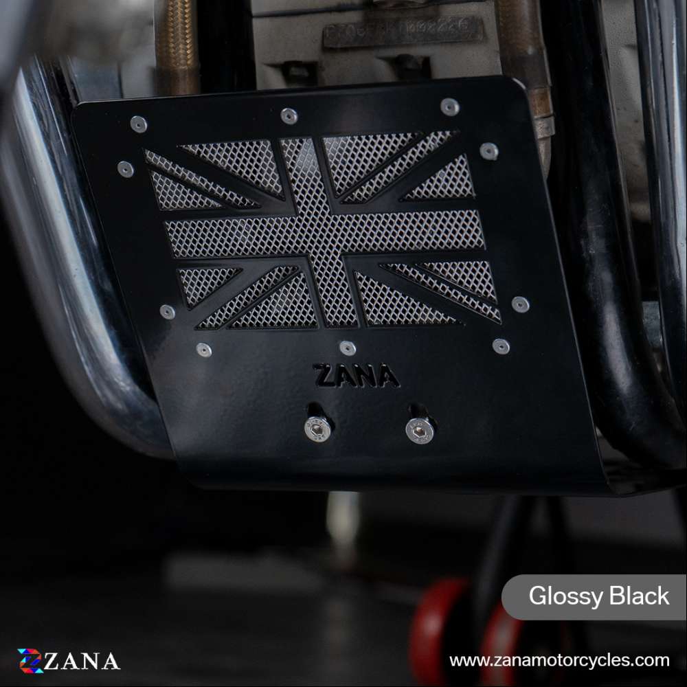 UK Flag Bash Plate for GT-Interceptor 650