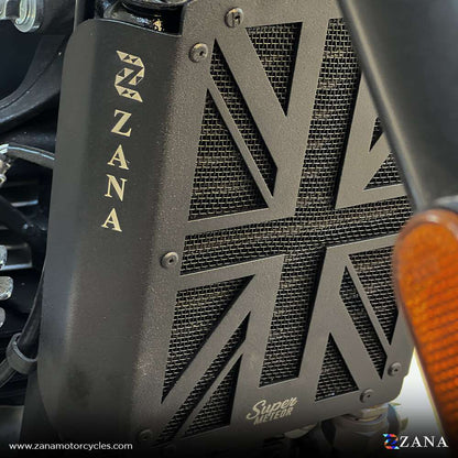 UK Flag Radiator Guard For RE Meteor 650