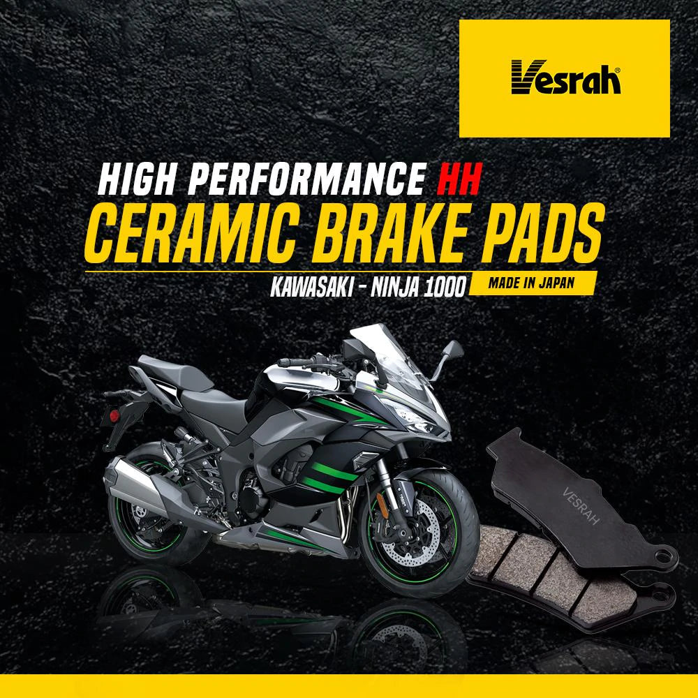 Vesrah Kawasasaki Ninja 1000 Brake Pads Ceramic Riders Junction
