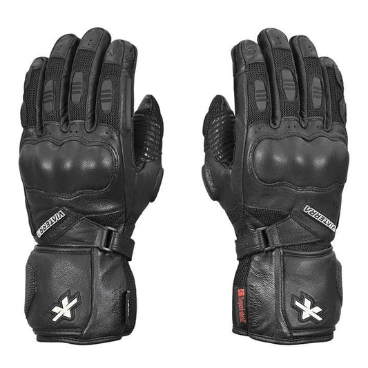 Viaterra Black Kruger Riding Gloves