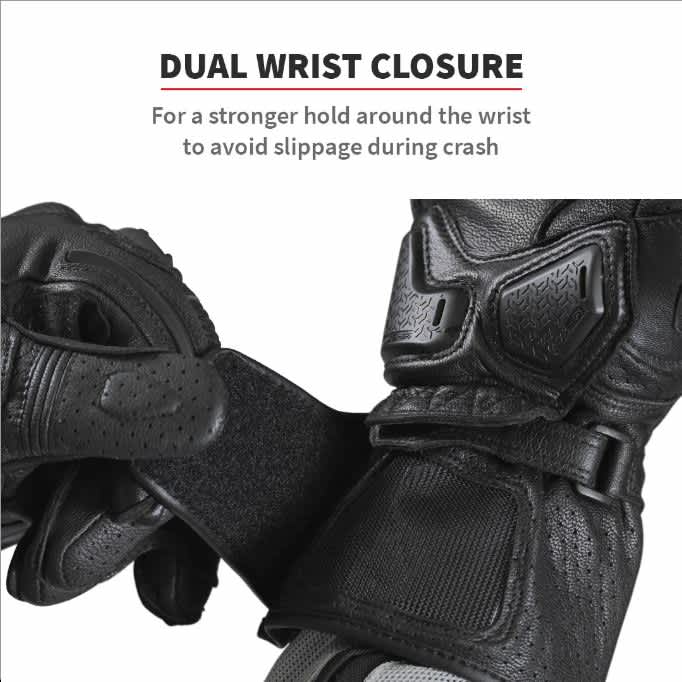Viaterra Grid Motorcycle Riding Gloves