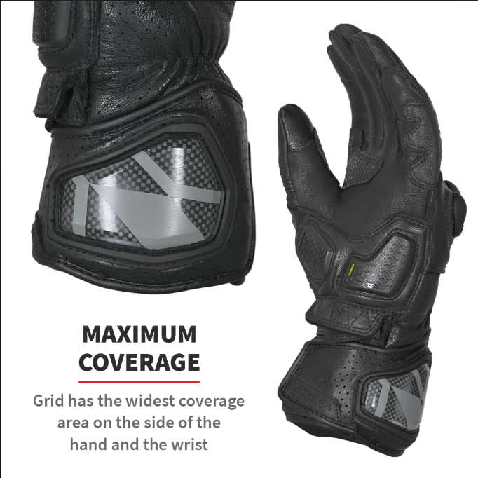 Viaterra Grid Motorcycle Riding Gloves