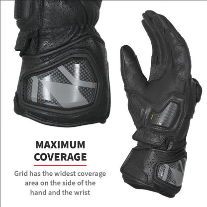 Viaterra Grid Motorcycle Riding Gloves