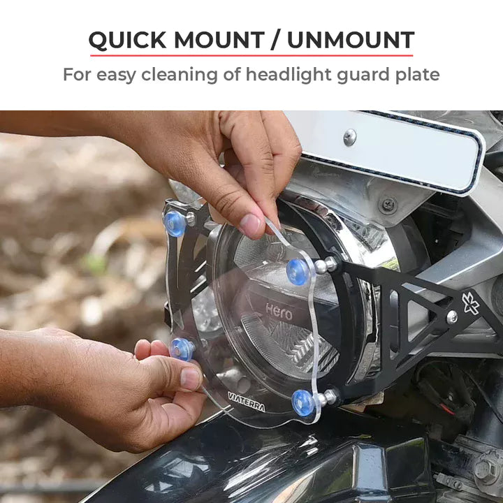 Viaterra Headlight Guard for Hero Xpulse