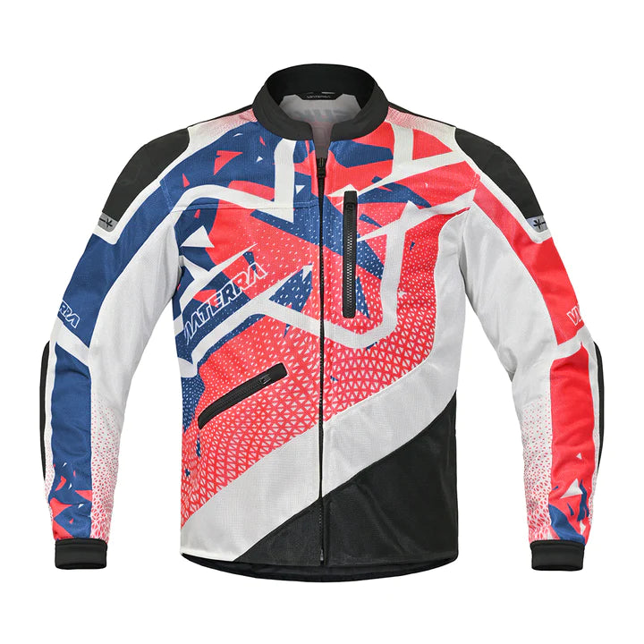 Viaterra Off-Road Riding Jacket Red and Blue