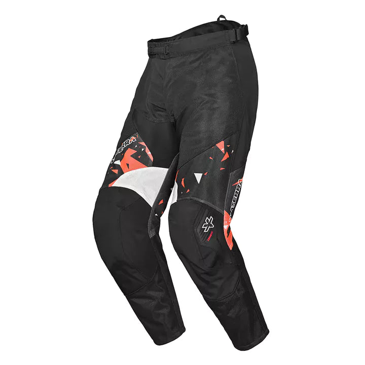 Viaterra Off-Road Trail Riding Pants-Black and Orange