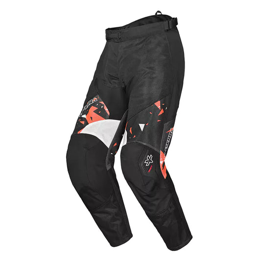 Viaterra Off-Road Trail Riding Pants-Black and Orange