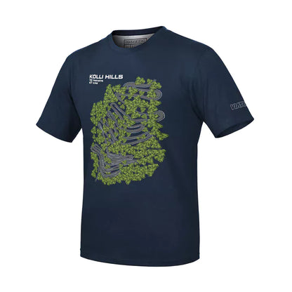 Viaterra Unisex Kolli Hills T-Shirt-Blue