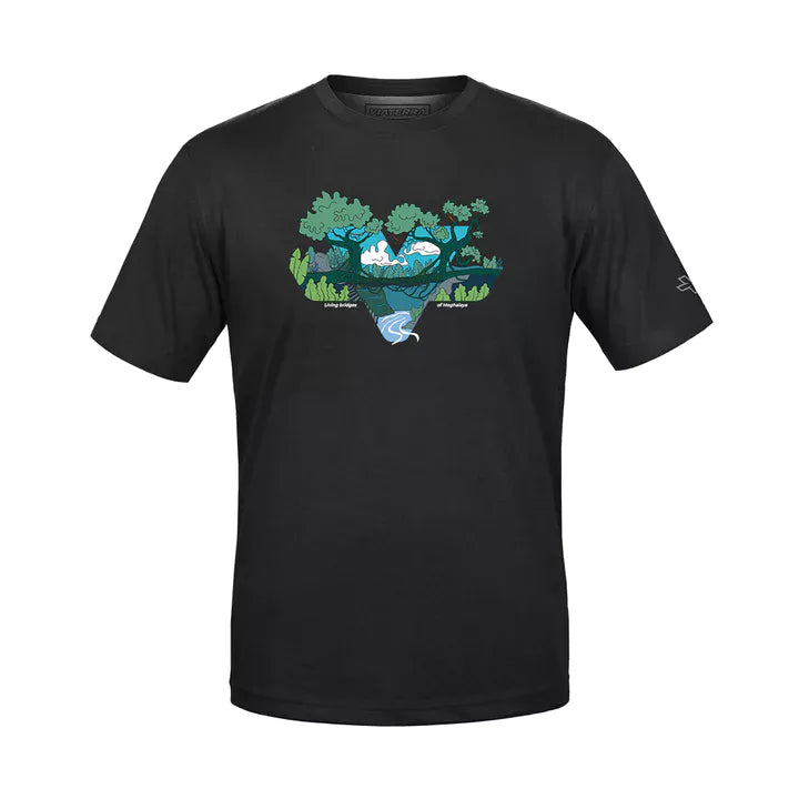 Viaterra Unisex Living Bridges T-Shirt-Black