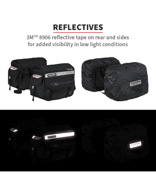 Viaterra Leh 100% Waterproof Saddle Bag for Bikes