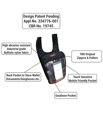 Wolverine Tank Pouch with Rain Cover