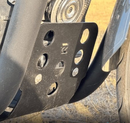 Zana Bash Plate For Shotgun 650 ( Black, Aluminum ) ZI-8288