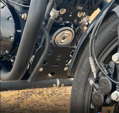 Zana Bash Plate For Shotgun 650 ( Black, Aluminum ) ZI-8288