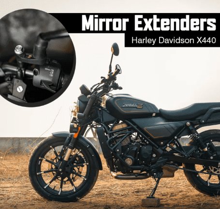 Zana Mirror Extender for Harley Davidson X440 ZI-8344