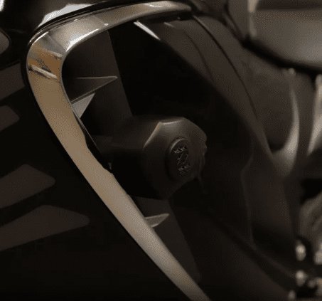 Zana Frame slider For Suzuki Hayabusa 1300 ( Black, Type-2) ZP-075