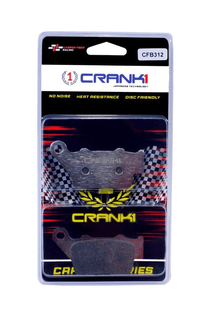 CRANK1 Carbon Brake Pads BMW G310 GS (2017-2020)