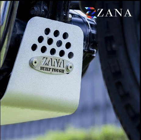 ALUMINIUM BASH PLATE SILVER