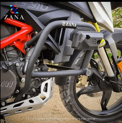 Zana BMW G310 R - LOWER ENGINE GUARD MS WITH PUCK BLACK ZI-8158