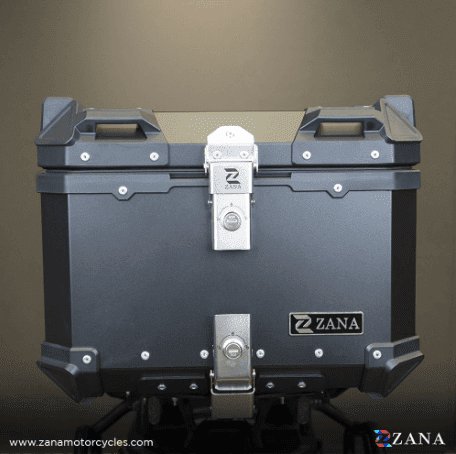 Universal Top Box Aluminium (55 ltr) Black