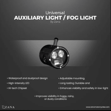 Zana Universal Led Fog Light (ZFL-40) ZI-FL-004