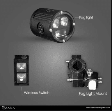 Zana Universal Led Fog Light (ZFL-40) ZI-FL-004