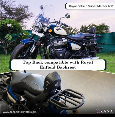 TOP RACK COMPATIBLE WITH ROYAL ENFIELD BACKREST MS