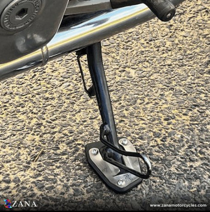 ZANA Side stand Extender Aluminum & Stainless -steel For Gt / Interceptor 650 ZI-8361
