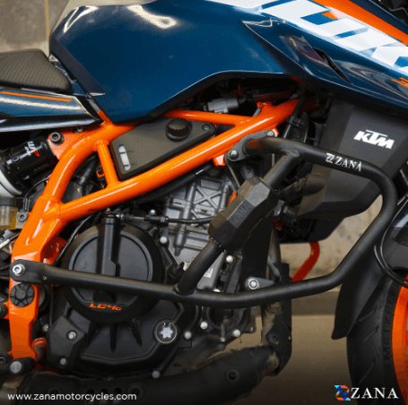 "Black Crash Guard with Slider Puck