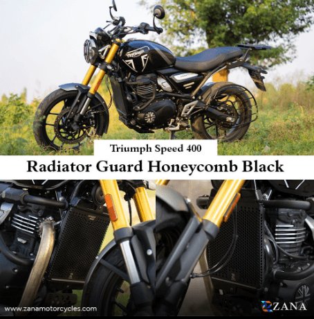 RADIATOR GRILL HONEYCOMB BLACK