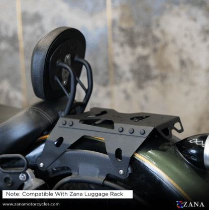 ZANA Backrest MS Compatible with luggage rack for Super Meteor 650 ZI-8296