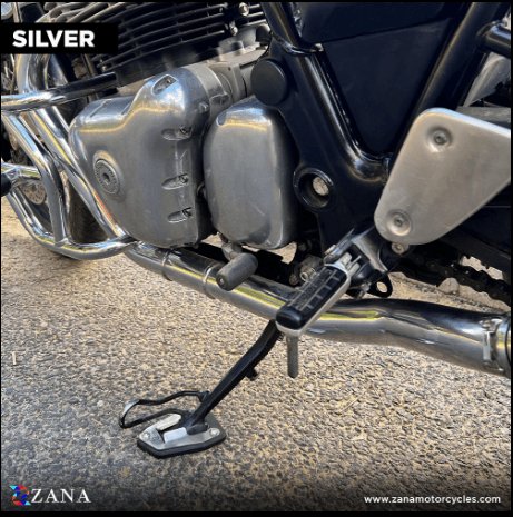 ZANA Side stand Extender Aluminum & Stainless -steel For Gt / Interceptor 650 ZI-8361