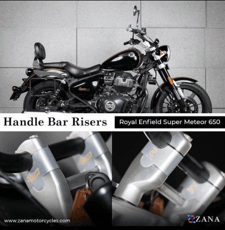 VERTICAL HANDLE BAR RISER ALUMINUM