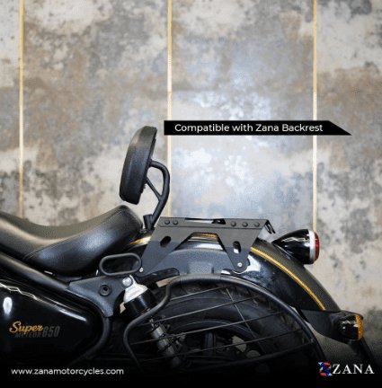 ZANA Top Rack Sheet Metal Compatible with Backrest For Super meteor 650 ZI-8294