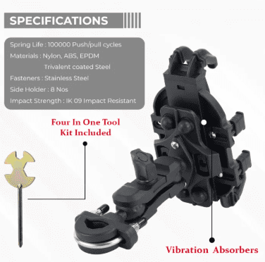 Zana Universal Mobile Holder Without Charger ZI-PH-001