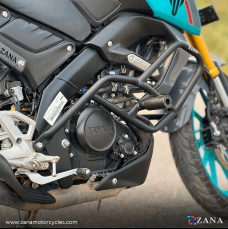 ZANA - Crash Guard With Slider Black For YAMAHA MT 15 ZI-8387