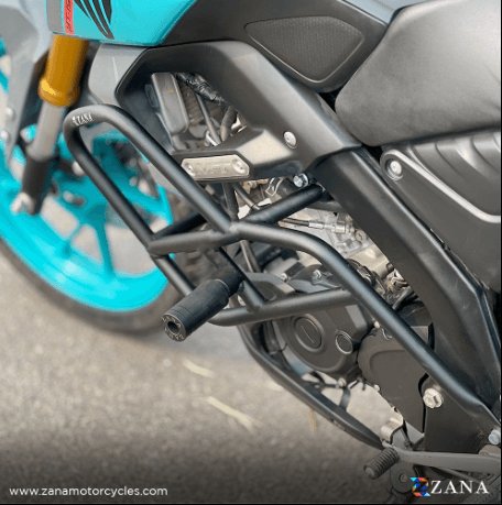 Crash Guard With Slider Black