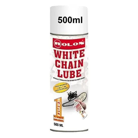 l013chlubwh500 rolon white chain lube 500 ml