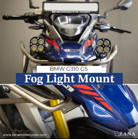 Zana FOG LIGHT MOUNT MS FOR BMW 310 GS ZI-8352