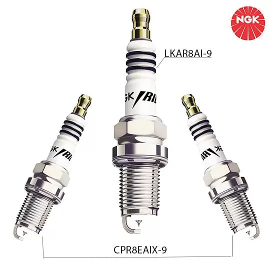 ngk iridium spark plug set for pulsar ns200 set