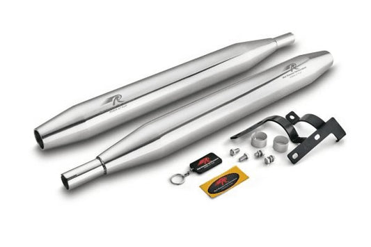 Red Rooster Performance Celesta- Polish Exhaust for Jawa Classic