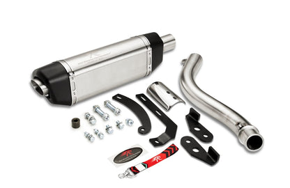 Red Rooster Performance Vertex Pro Exhaust for Royal Enfield Himalayan 450 – Glossy Finish