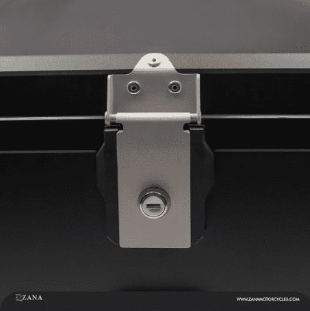 Zana Universal Top Box Plasitc (50 Litre) R-Flat Black ZI-TB-021