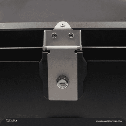 Zana Universal Top Box Plasitc (50 Litre) R-Flat Black ZI-TB-021