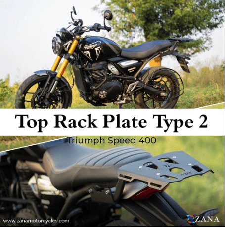 Top Rack with Plate T-2 Black