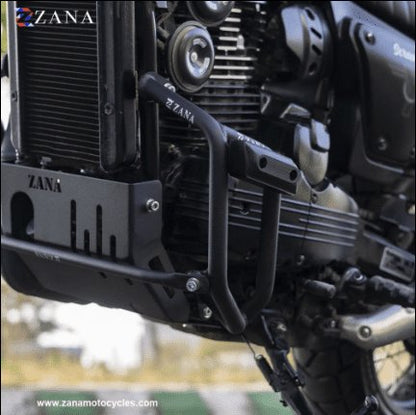 ZANA Leg Guard with Slider for Yezdi Scrambler ZI-8169