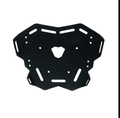 TOP RACK WITH PLATE BLACK & ORANGE ( T-2 )