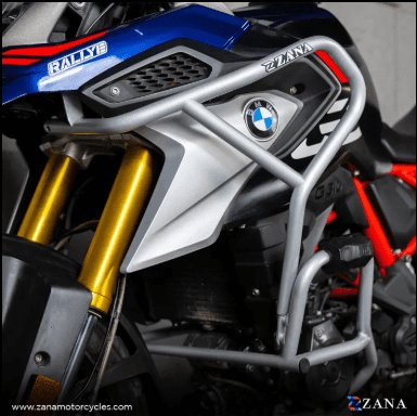 Zana Upper fairing guard for BMW 310 GS (Silver , Stainless Steel) ZI-8457