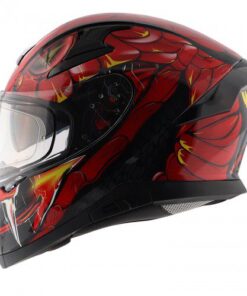 Apex Venomous Helmet Black Red Glossy