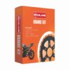 Rolon Pulsar RS 200 Orange Chain Sprocket Kit