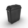 Black Commuter Pannier